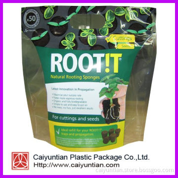 Fertilizer Packaging Bag, Clear Zip Lock Stand up Bag, Zip Top Bag for Fertilizer